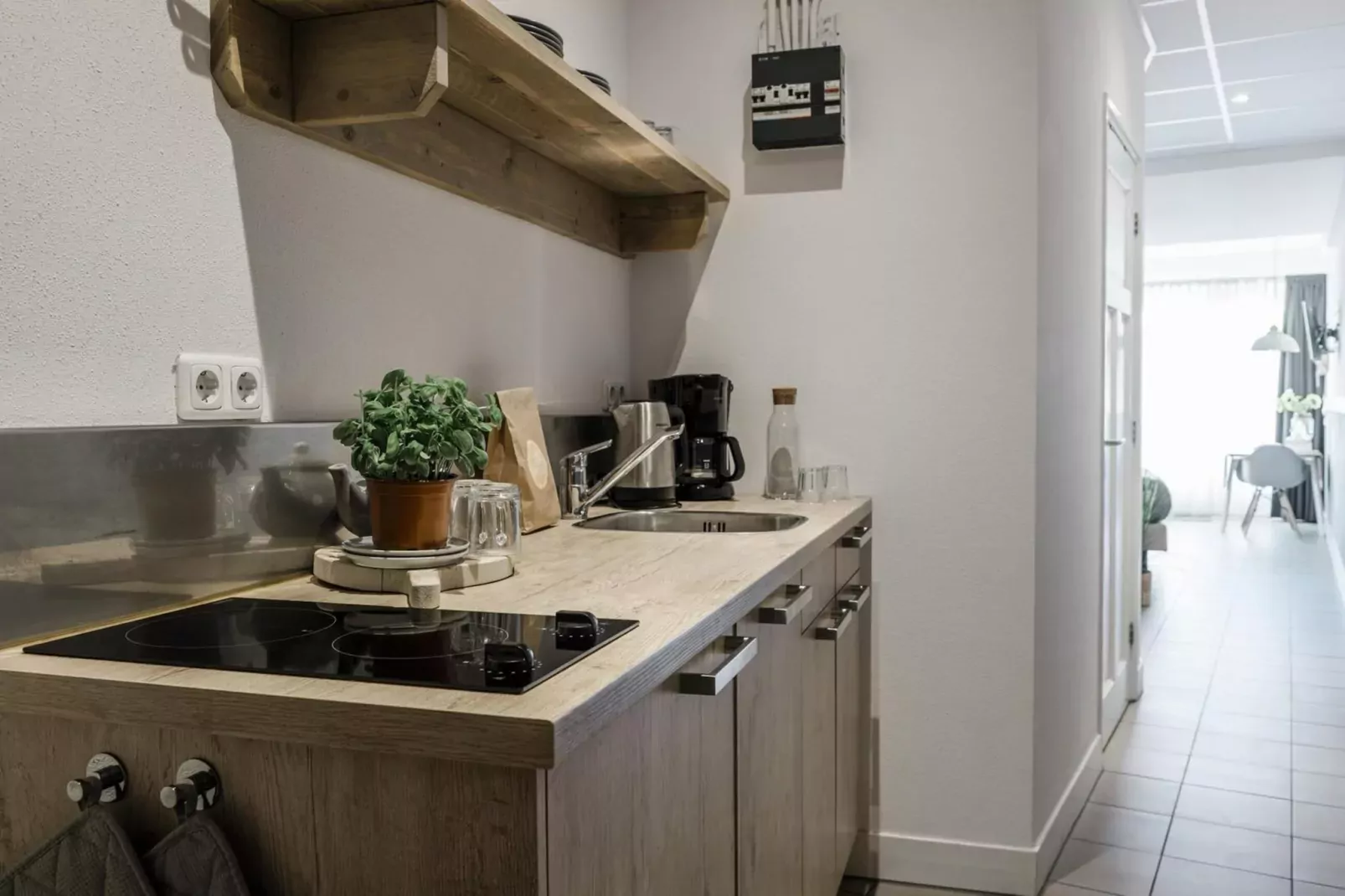 Duynsuites aan zee-Woonkamer