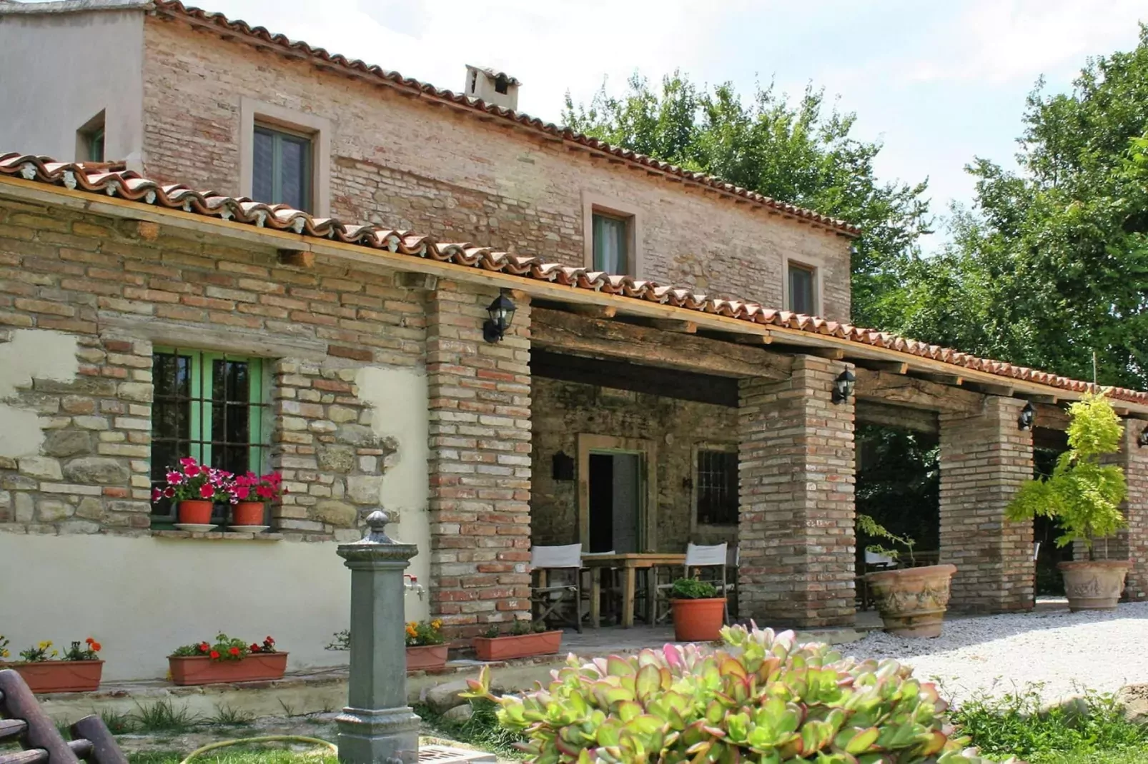 Holiday resort Casa Mare Vallugola die Gabicce, Vallugola-App 2, Tipo 3-Buitenkant zomer