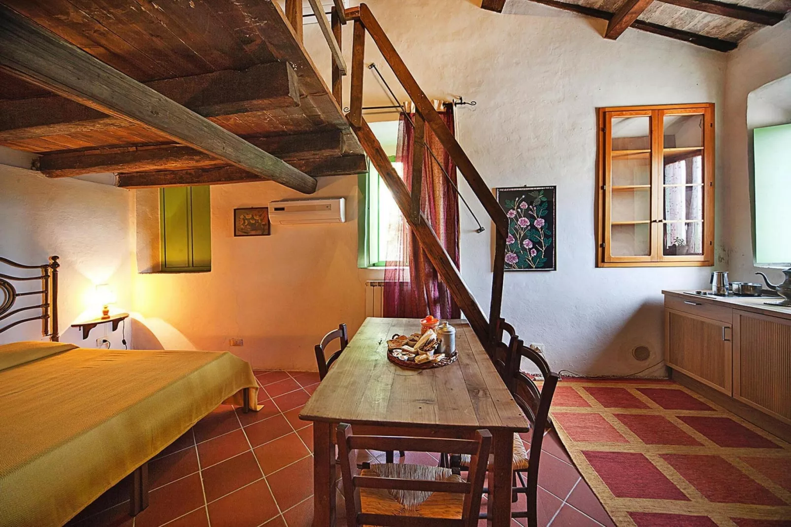 Holiday resort Casa Mare Vallugola di Gabicce Vallugola-Mono Tipo 2-Eetkamer