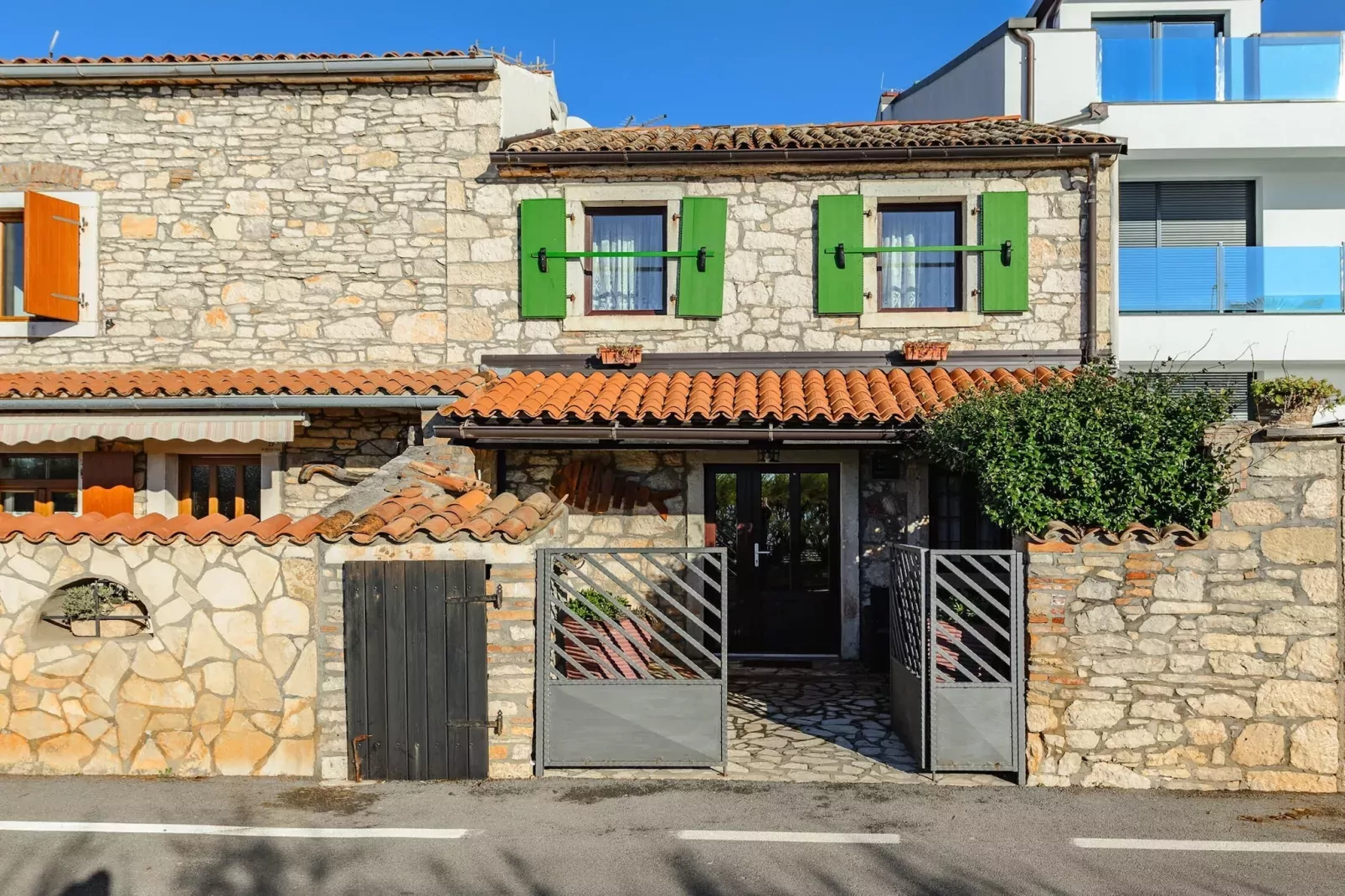 Casa Cittar-Buitenkant zomer