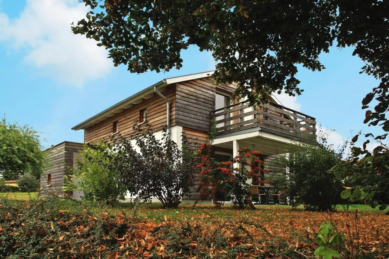 Ferienhaus An de Linn-Buitenkant zomer
