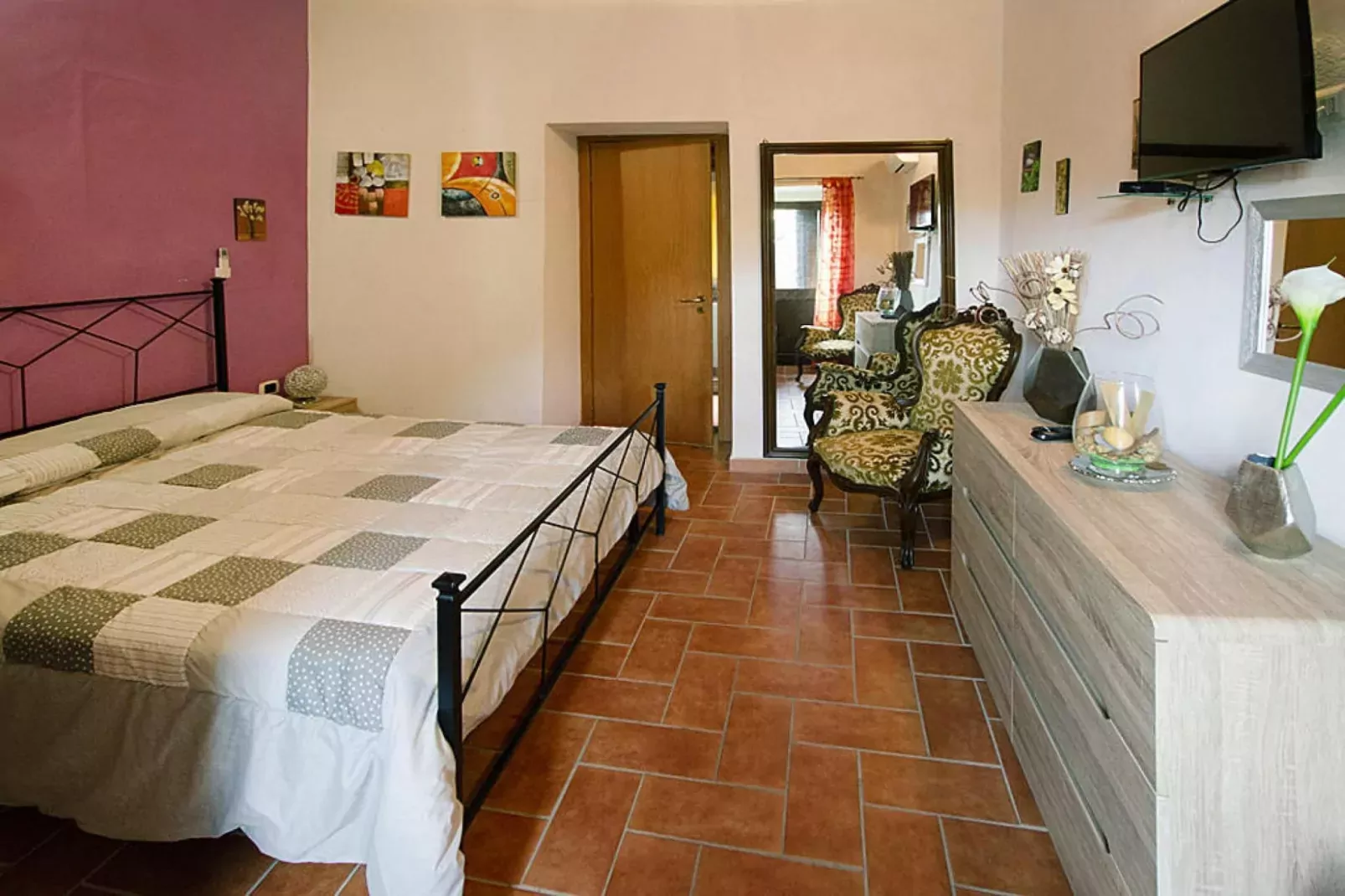 Holiday home, Francavilla di Sicilia-Casa Virginia-Slaapkamer