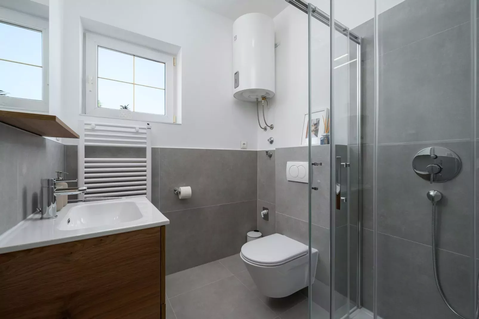 Premium Apartment Muha III-Badkamer