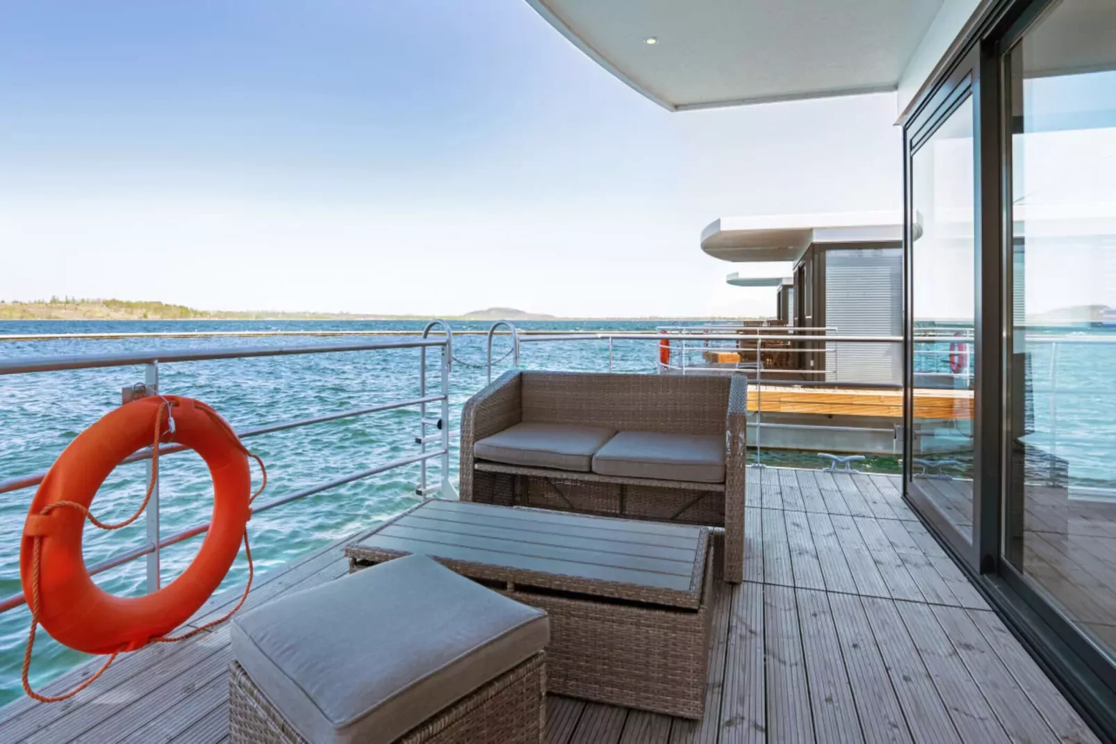 Floating 44 - LP 6 / 1-2 Personen-Buitenlucht