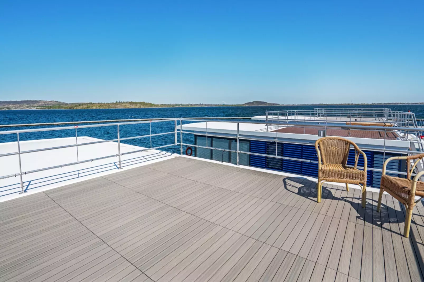 Floating 44 - LP 6 / 1-2 Personen-Uitzicht zomer