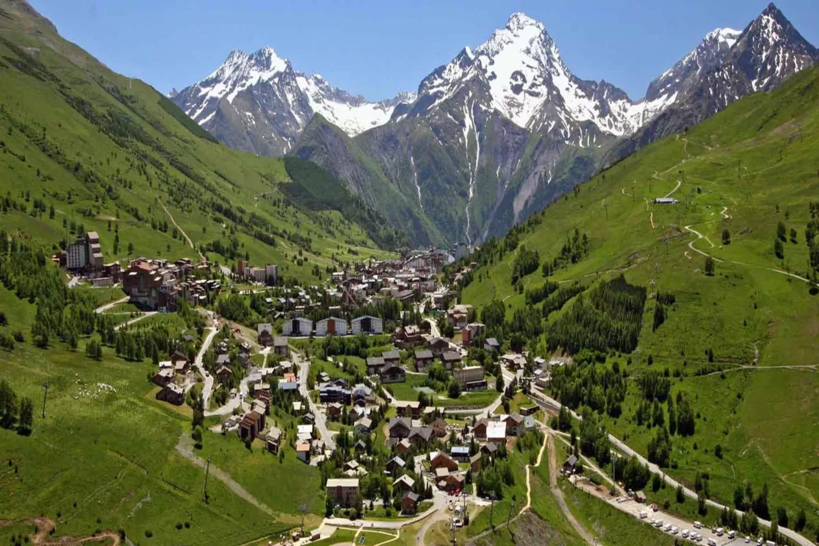 Chalet Les Alpages-Gebieden zomer 5km