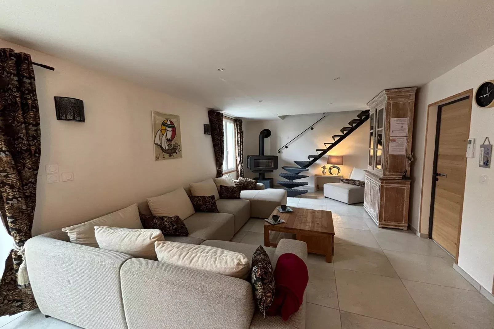 Maison de vacances Asnelles-Woonkamer
