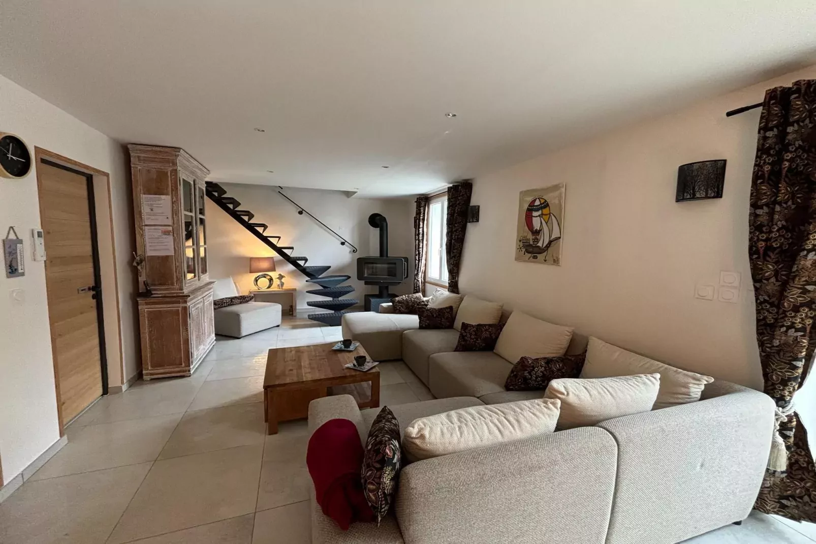 Maison de vacances Asnelles-Woonkamer