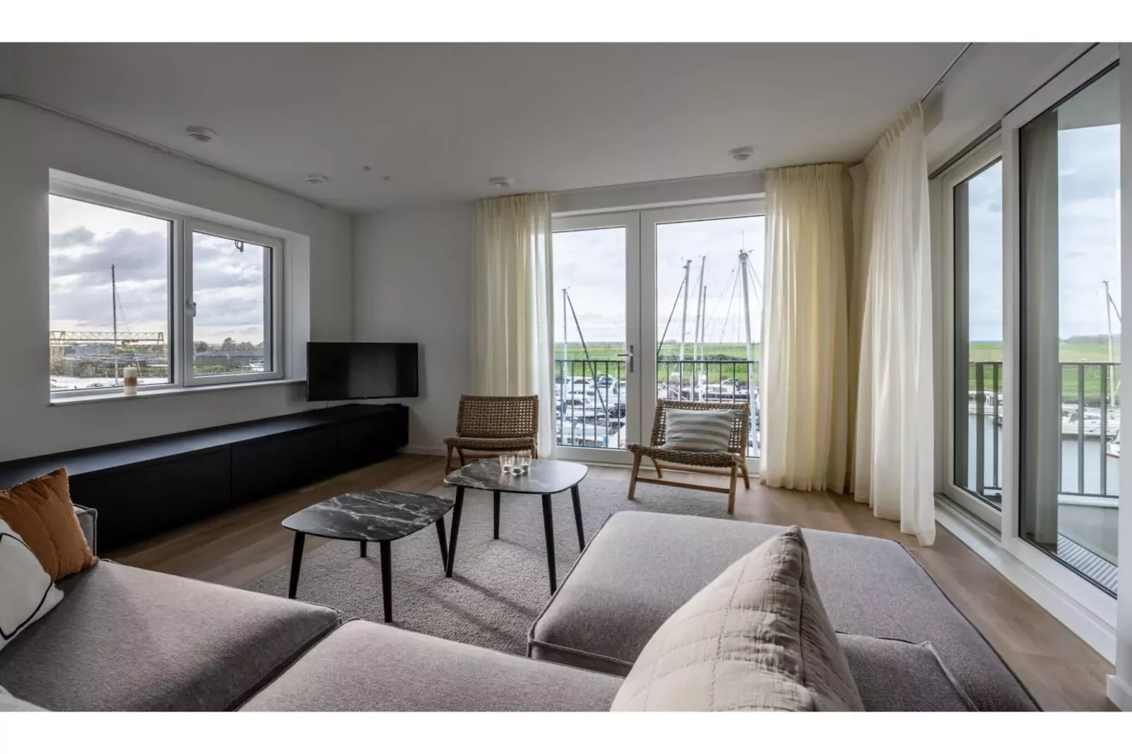 Harbour  2E Loft wellness 6 personen-Woonkamer