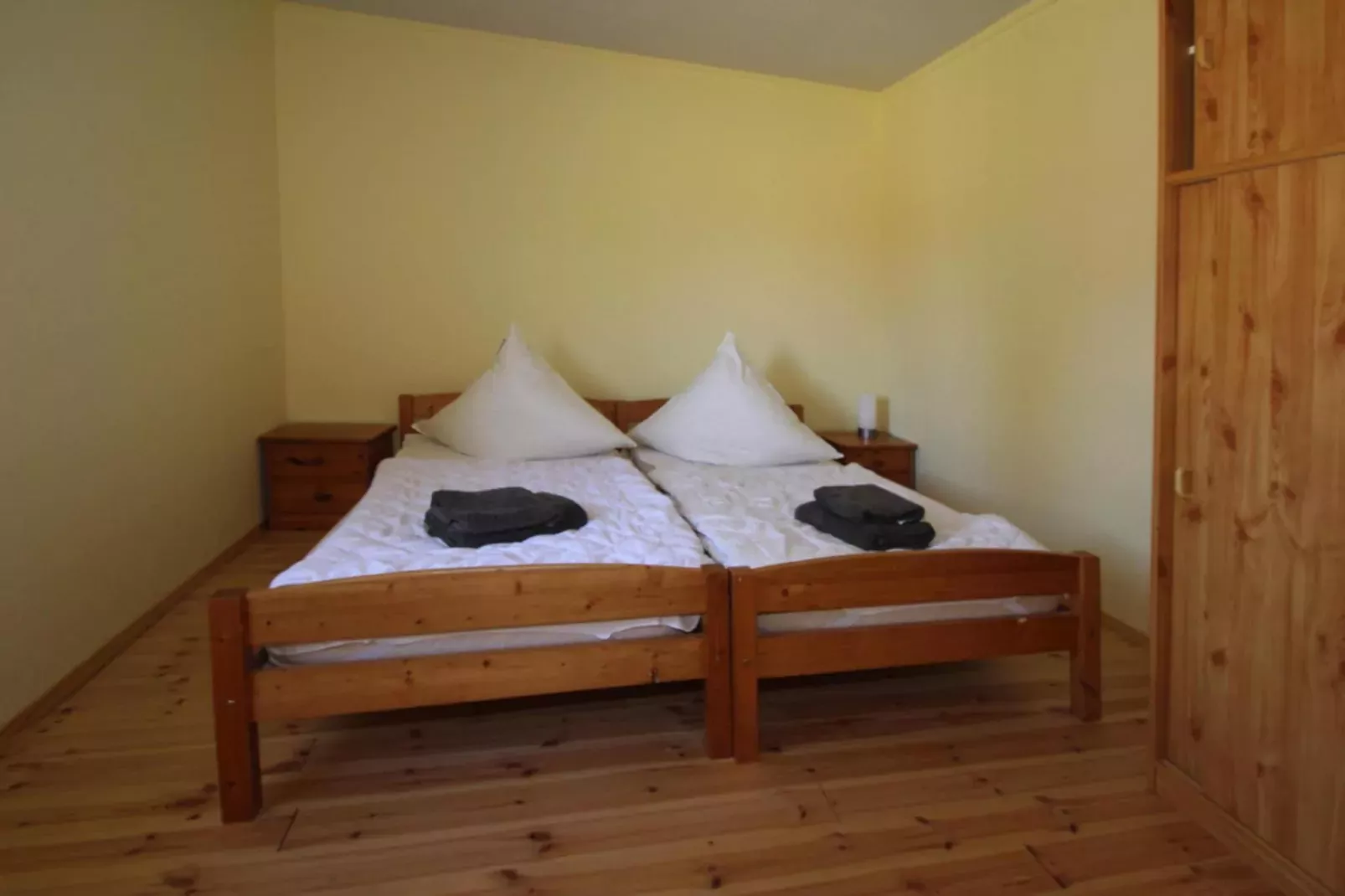 Bungalow 4 Rheinsberg-Slaapkamer