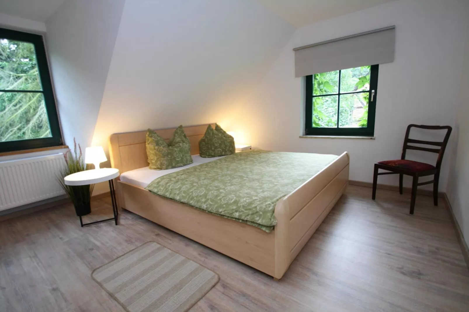 Doppelhaushälte Waldkautz-Slaapkamer