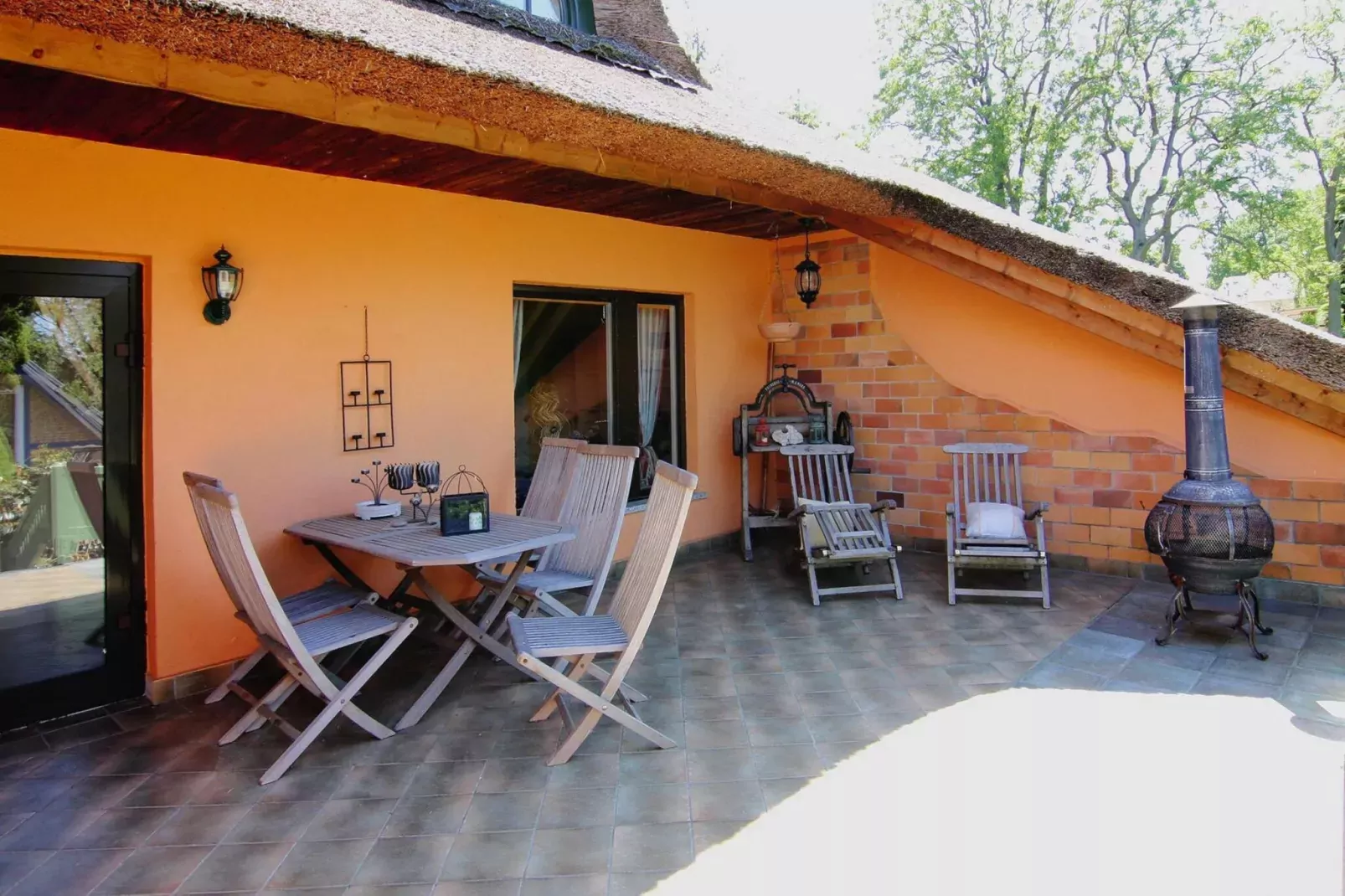 Ferienhaus 160 qm-Terrasbalkon