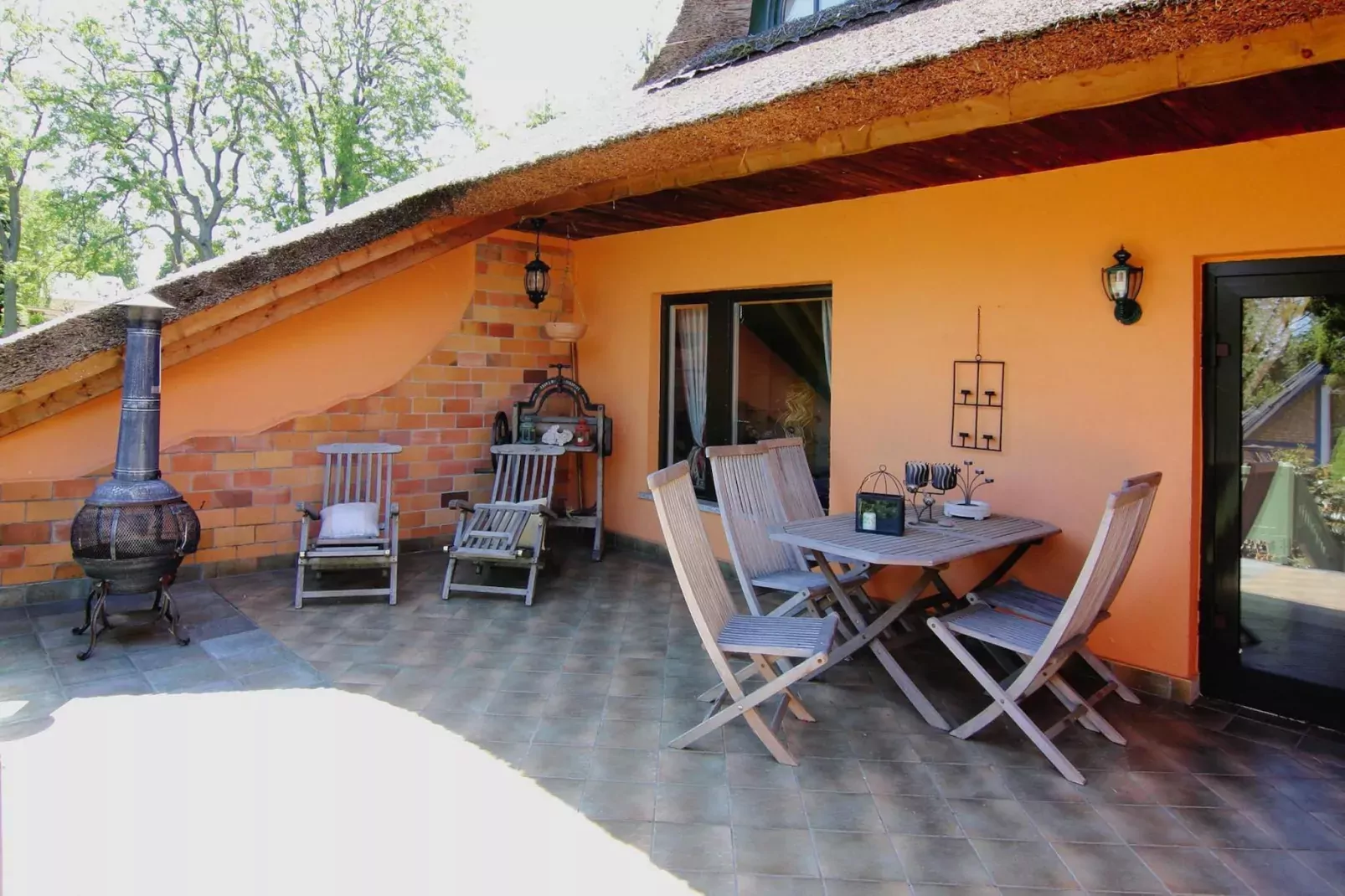 Ferienhaus 160 qm-Terrasbalkon