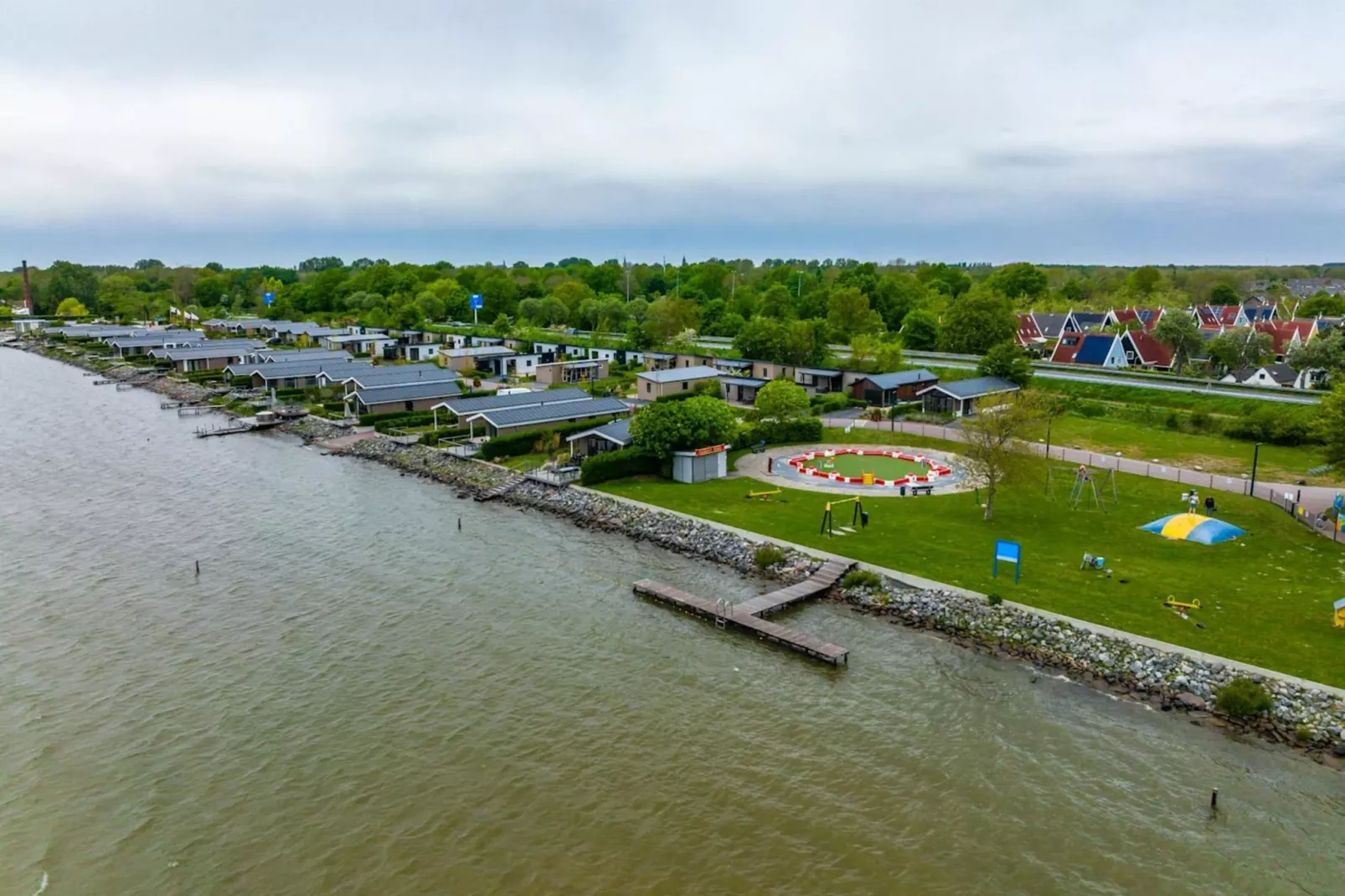 Resort Markermeer 3-Gebieden zomer 1km