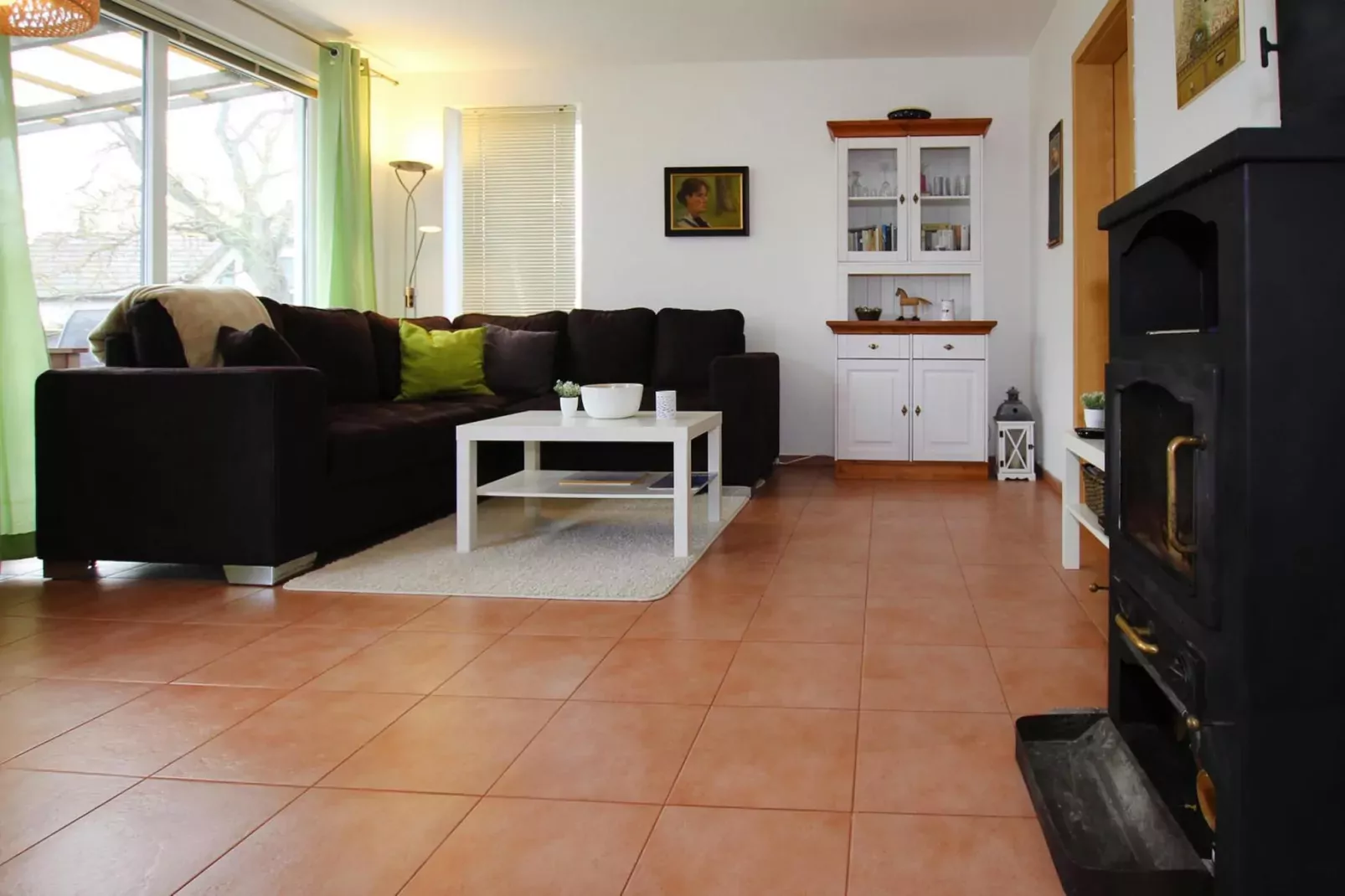 Ferienhaus Seeadler 62 qm-Woonkamer