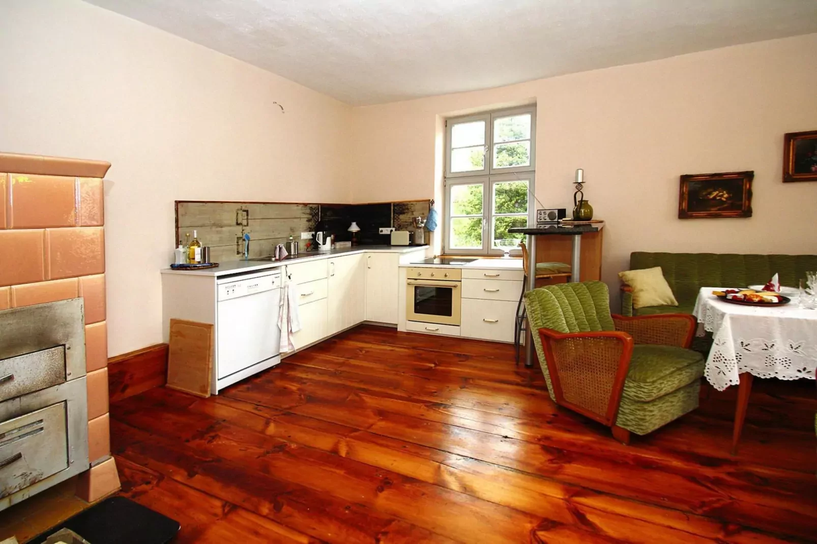 Großer Burgblick 45 qm Plau am See-Keuken