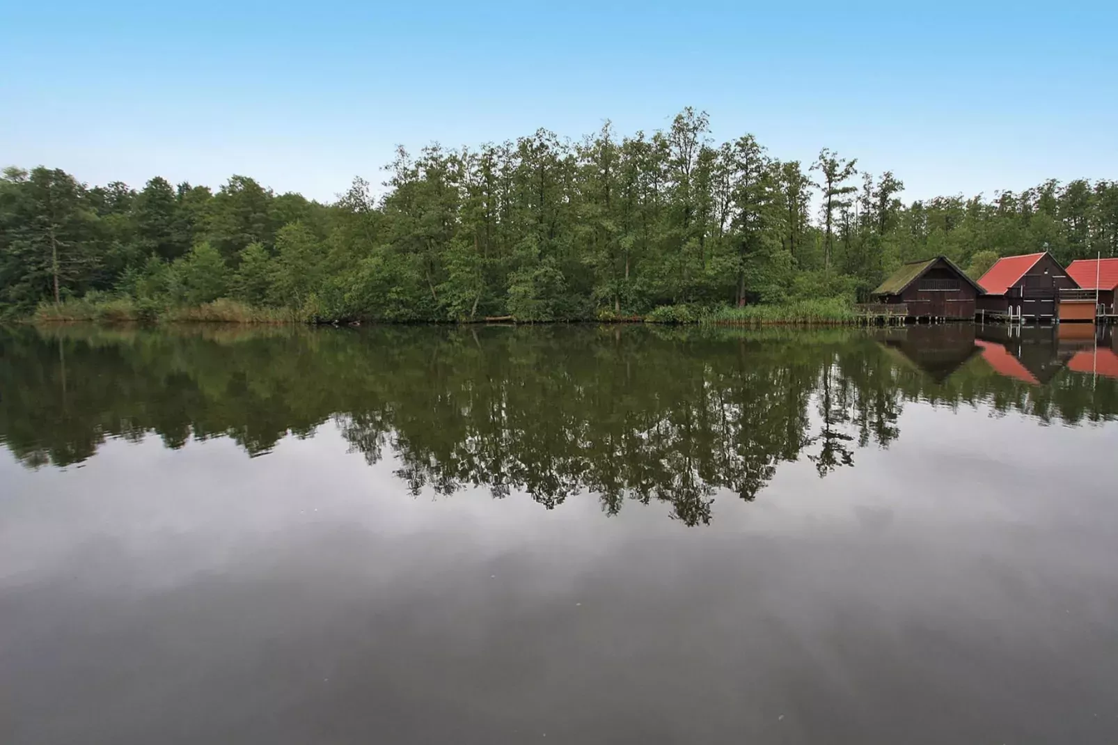 Bootshaus Schleusenblick-Gebieden zomer 5km