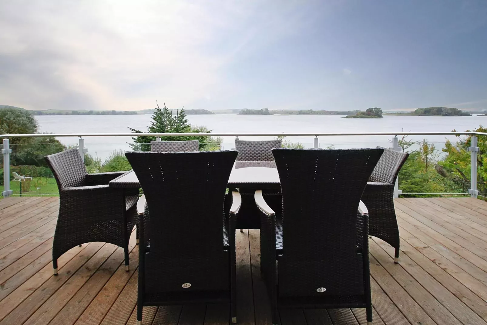 Ferienhaus Seeblick 60 qm-Terrasbalkon