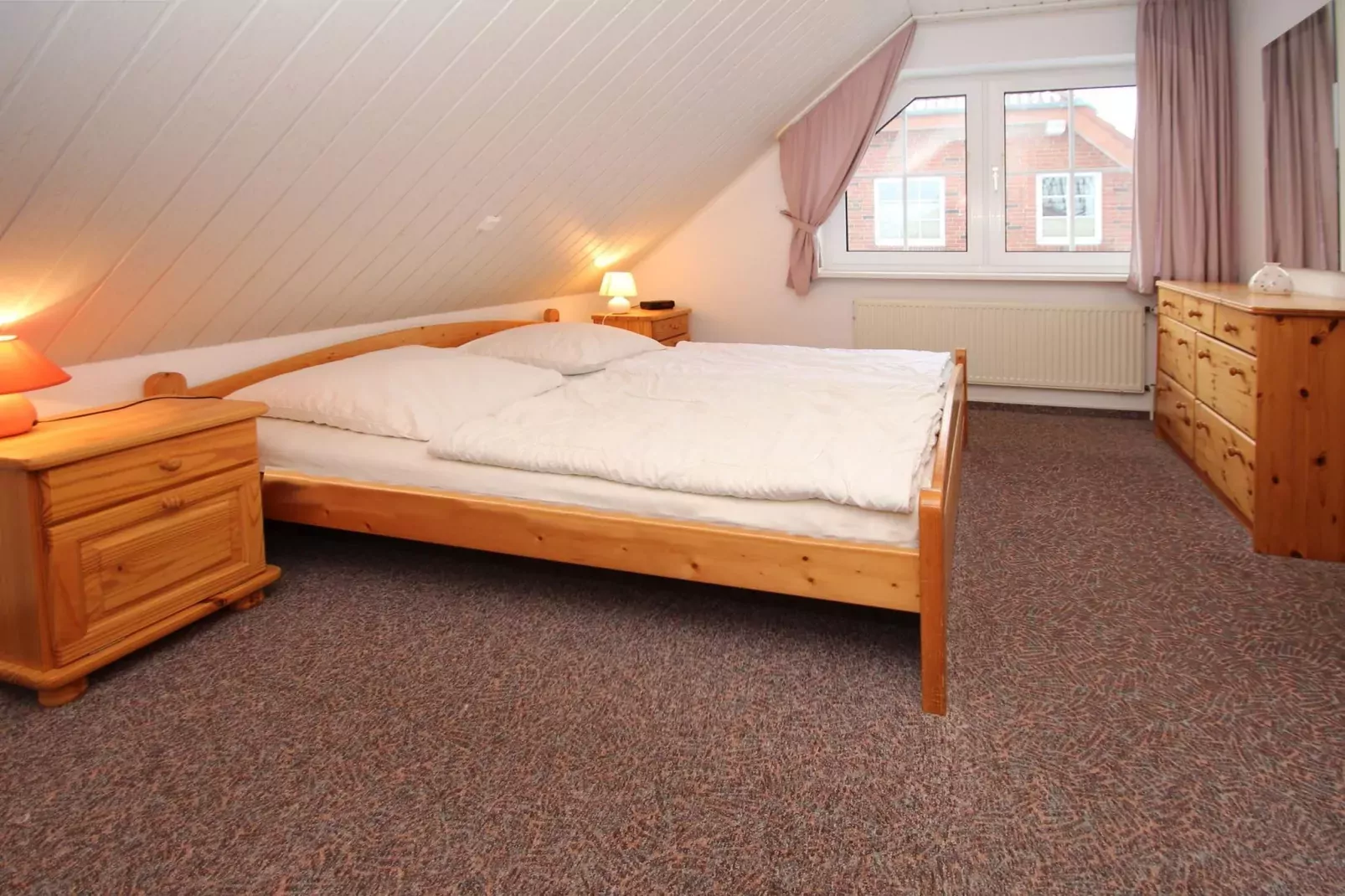 Doppelhaushälfte Friesenglück Neßmersiel-Slaapkamer