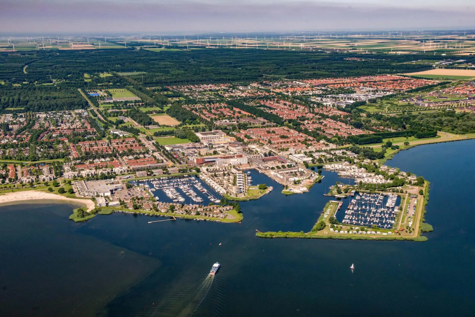 Resort de Parel 1-Gebieden zomer 20km