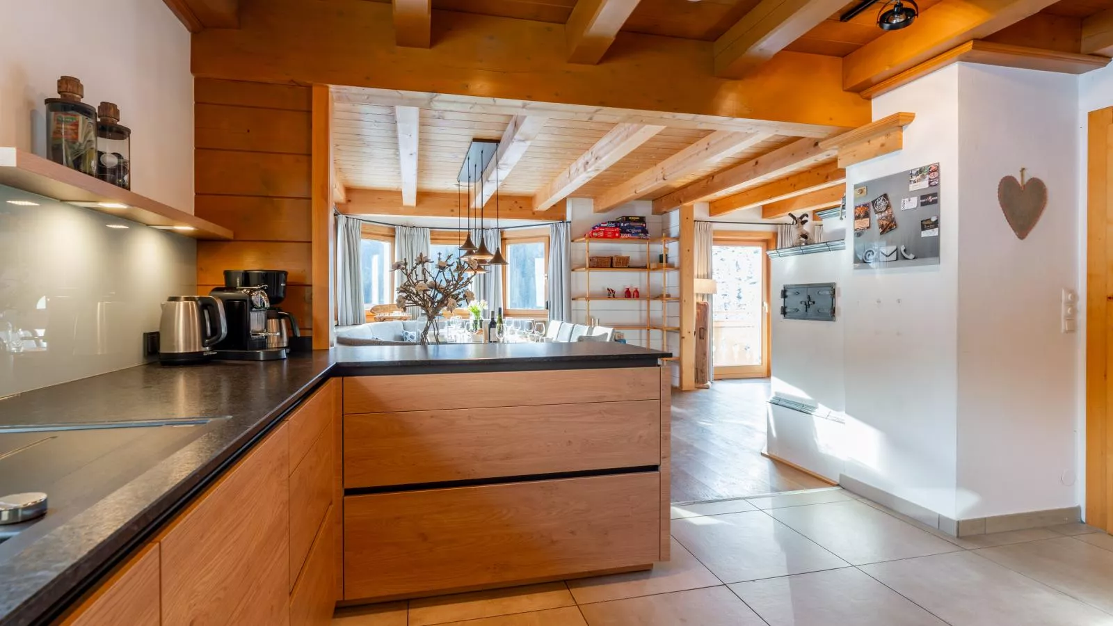Chalet Huski Viehhofen-Keuken
