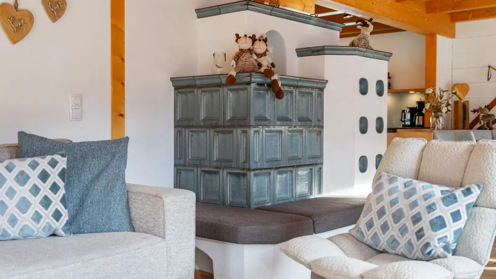 Chalet Huski Viehhofen-Woonkamer