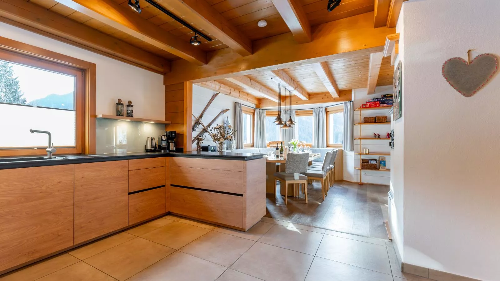 Chalet Huski Viehhofen-Keuken