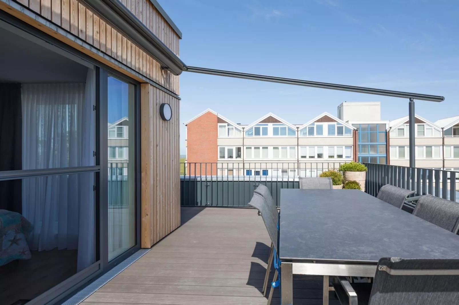SeeZeichen auf Nordstrand - 4 Personen-Terrasbalkon