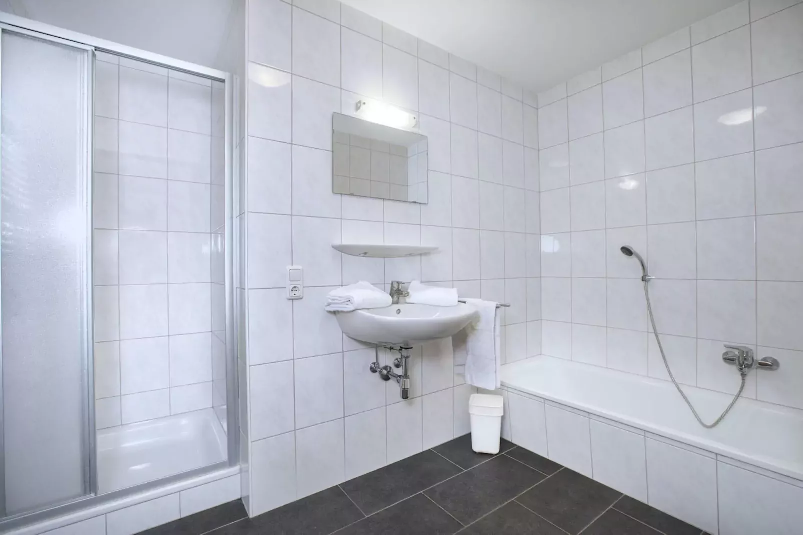 Chalets im Wald-Badkamer