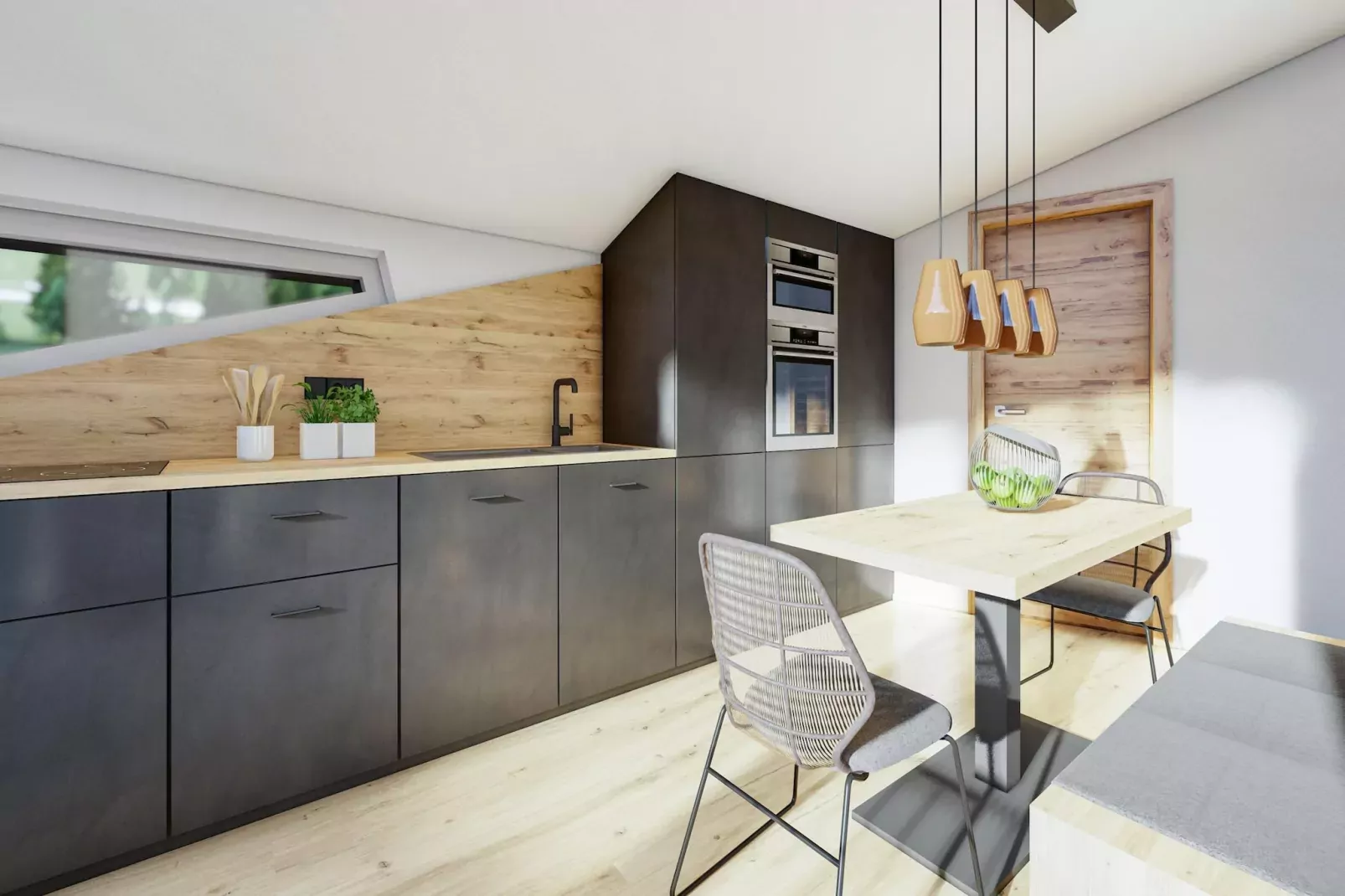 Bergzeit Penthouse-Keuken