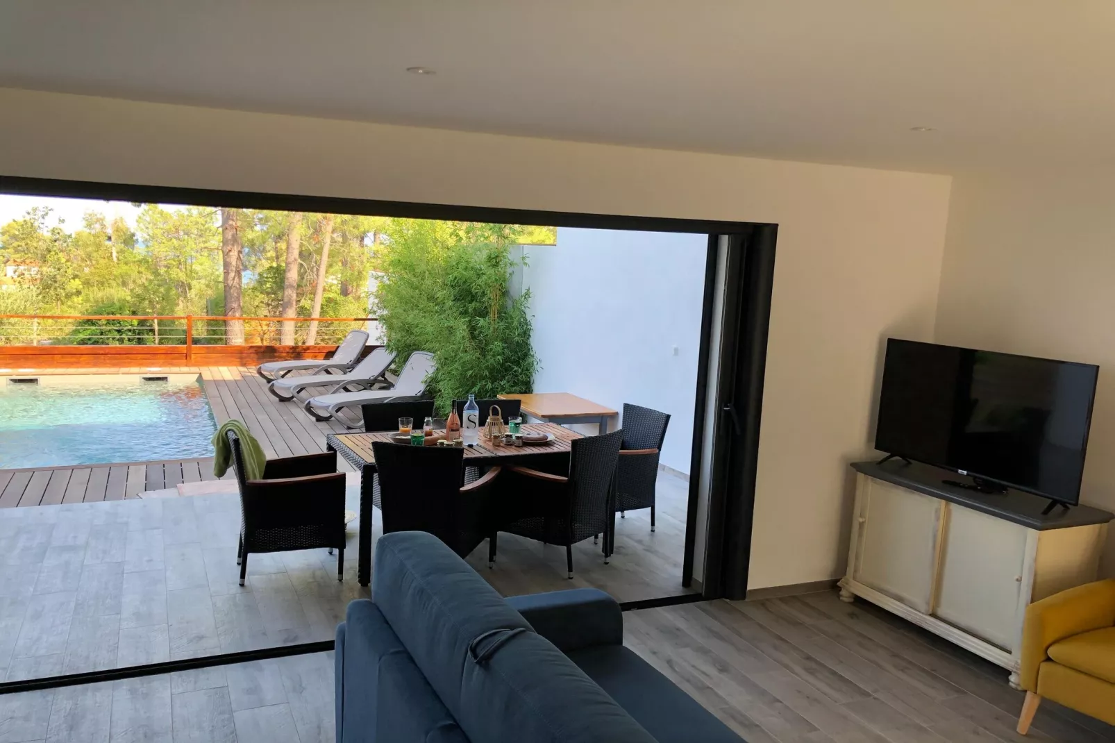 Résidence Les Jardins d'Eve - Solenzara // Type F2 - 2 Erw und  2 Kinder bis 12 J-Buitenkant zomer