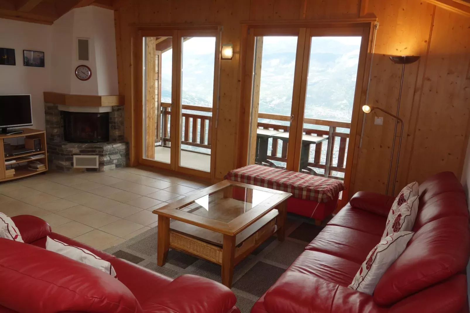 Plein Ciel VA 050 - MOUNTAIN apartment 6 pers-Woonkamer
