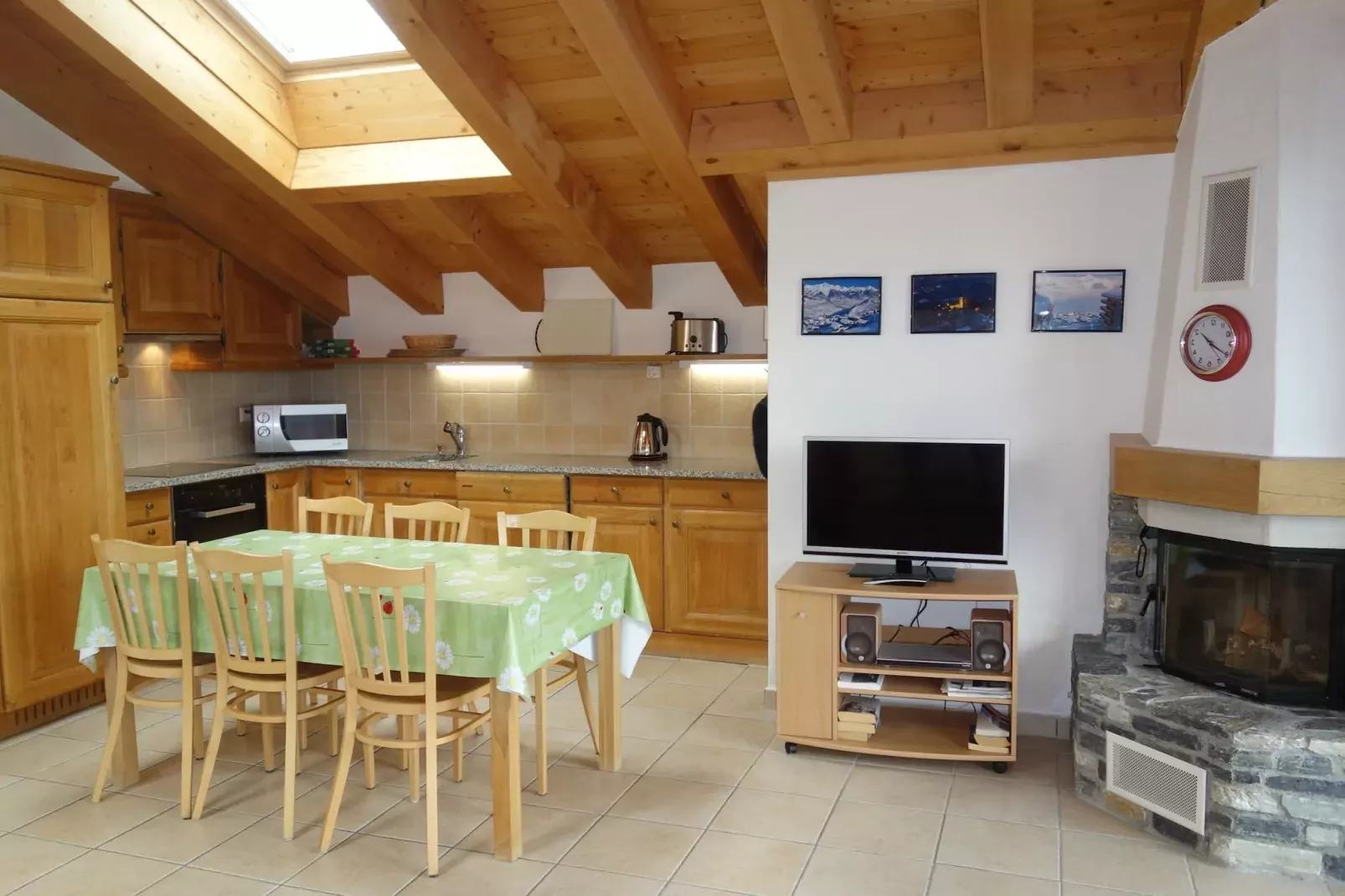 Plein Ciel VA 050 - MOUNTAIN apartment 6 pers-Eetkamer