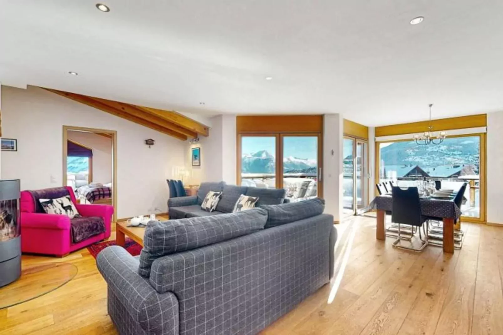 Magrappé M 229 - SKI LIFT apartment 10 pers-Woonkamer