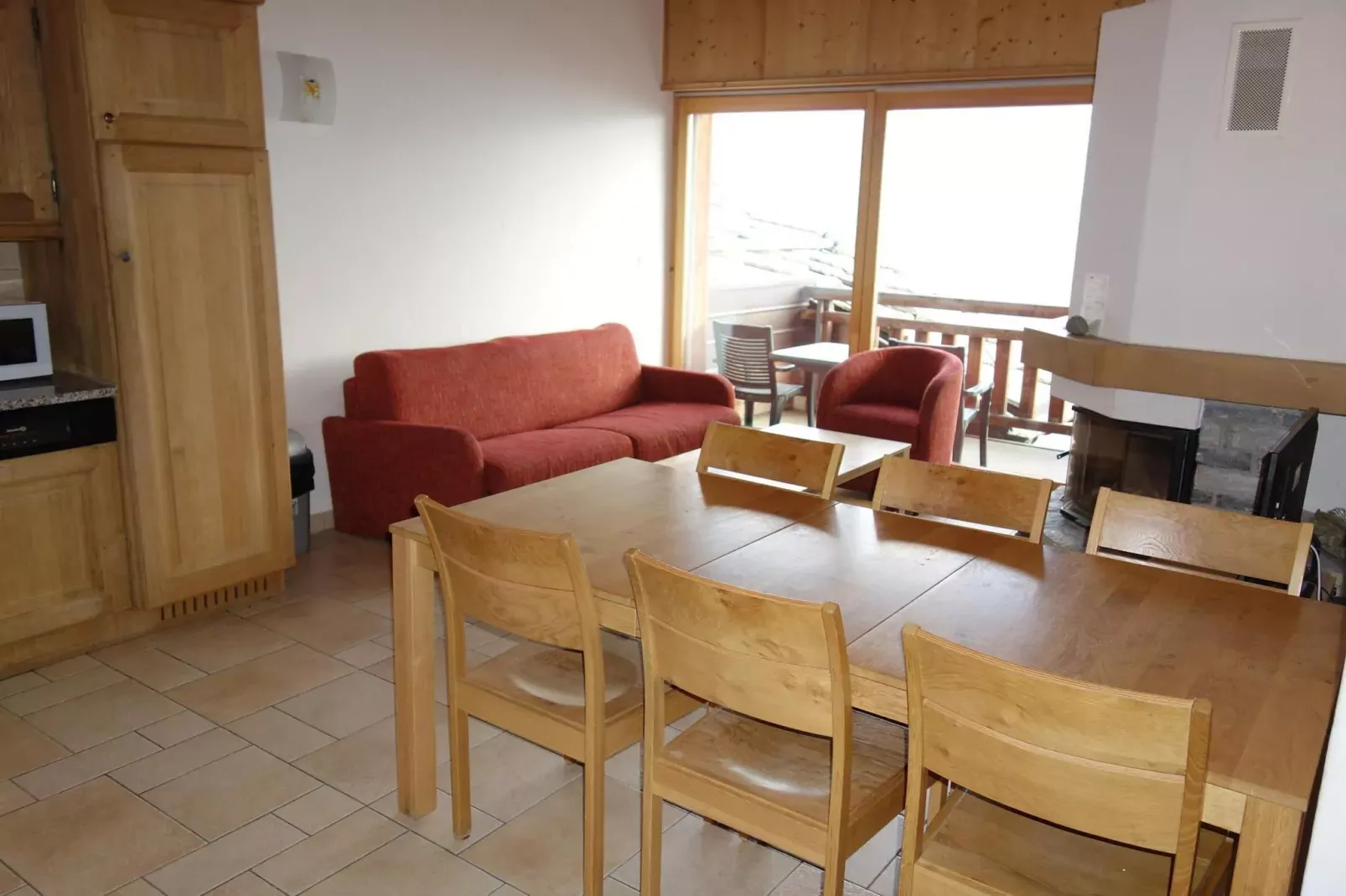 Plein Ciel VA 051 - MOUNTAIN apartment 8 pers-Eetkamer