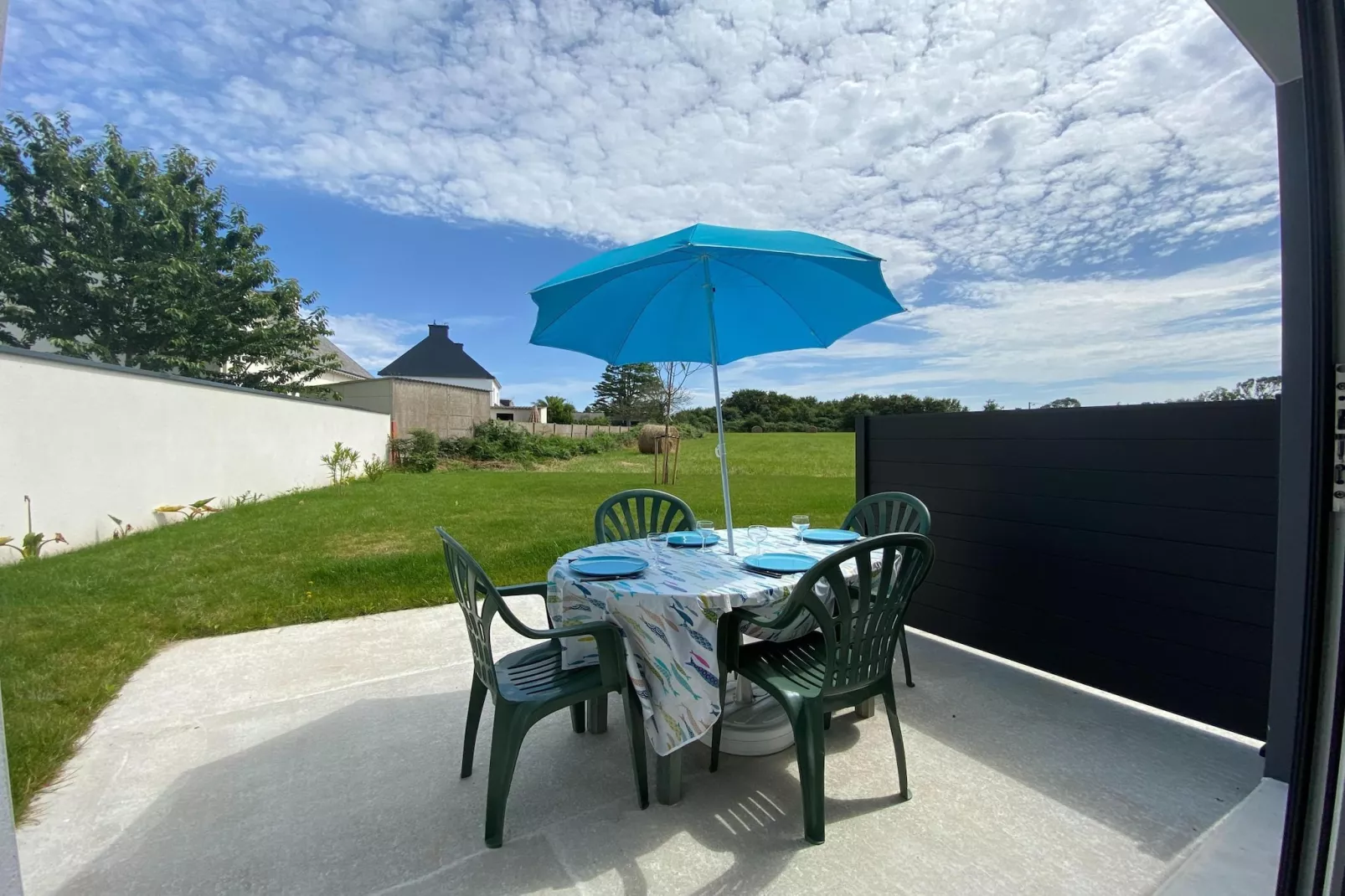 Charmant appartement indépendant-Uitzicht