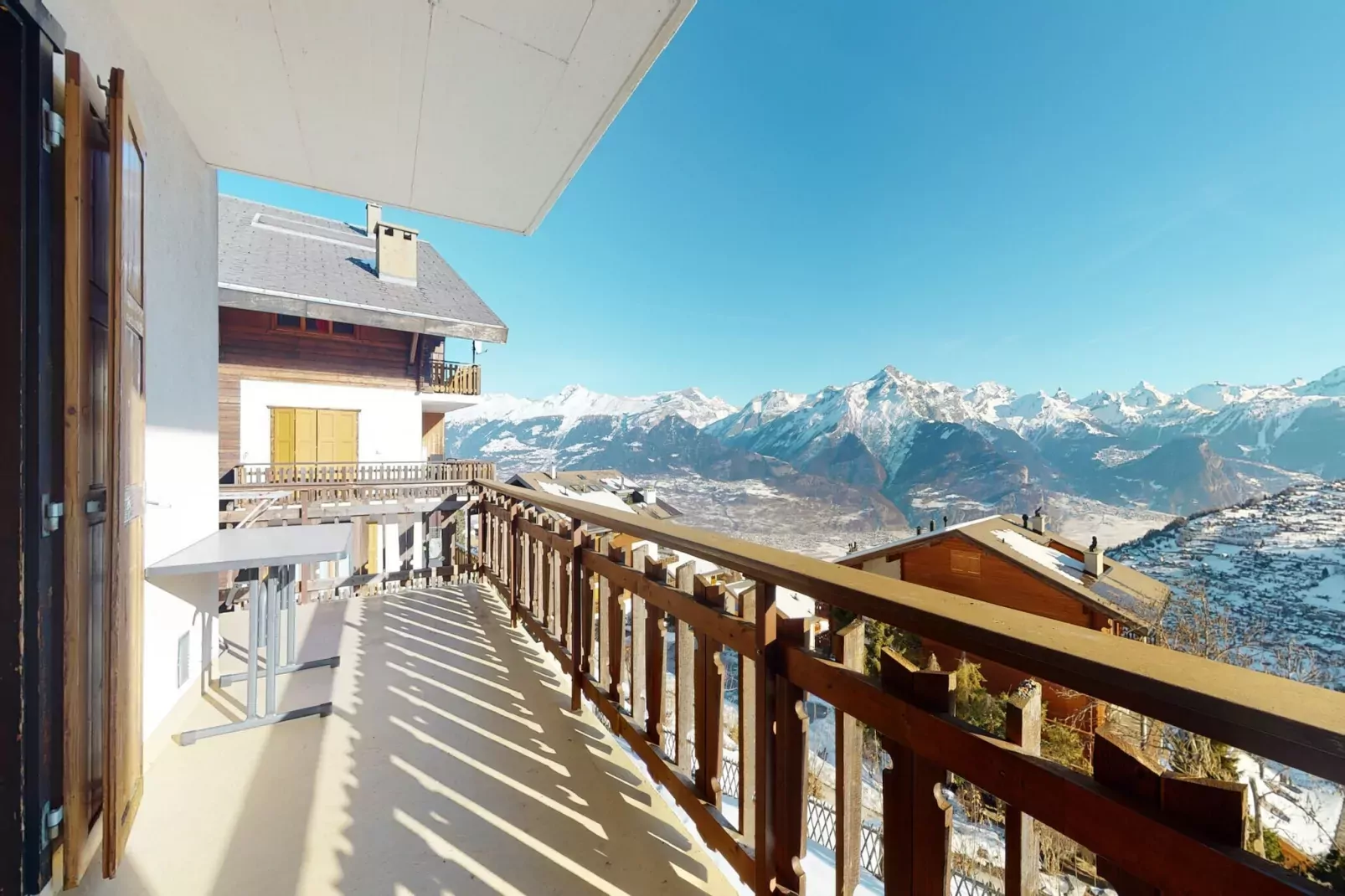 Greppons O 020 - MOUNTAIN apartment 5 pers-Uitzicht winter