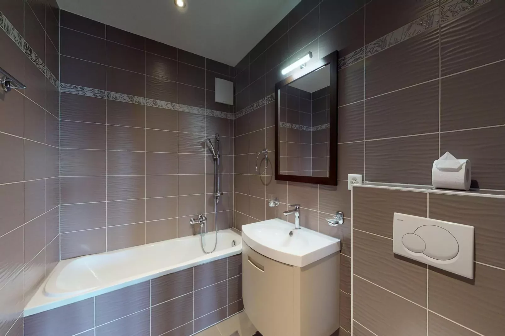Hauts de Veysonnaz HV1 002 - SAUNA apartment 6 per-Badkamer