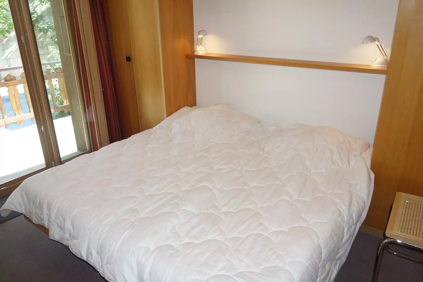 Mélèzes K 020 - SKI & NATURE apartment 4 pers-Slaapkamer