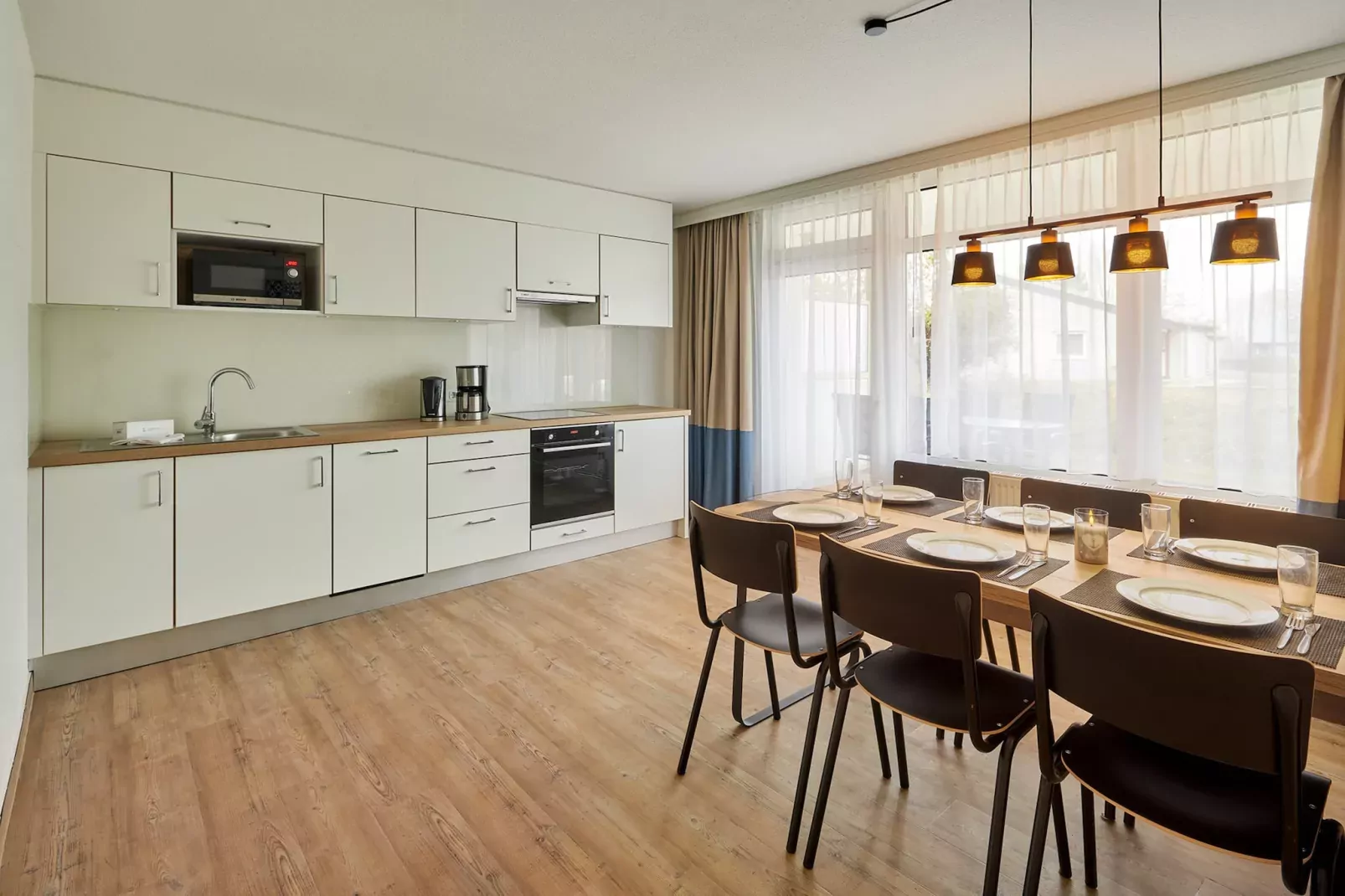 Gartenapartment-Keuken
