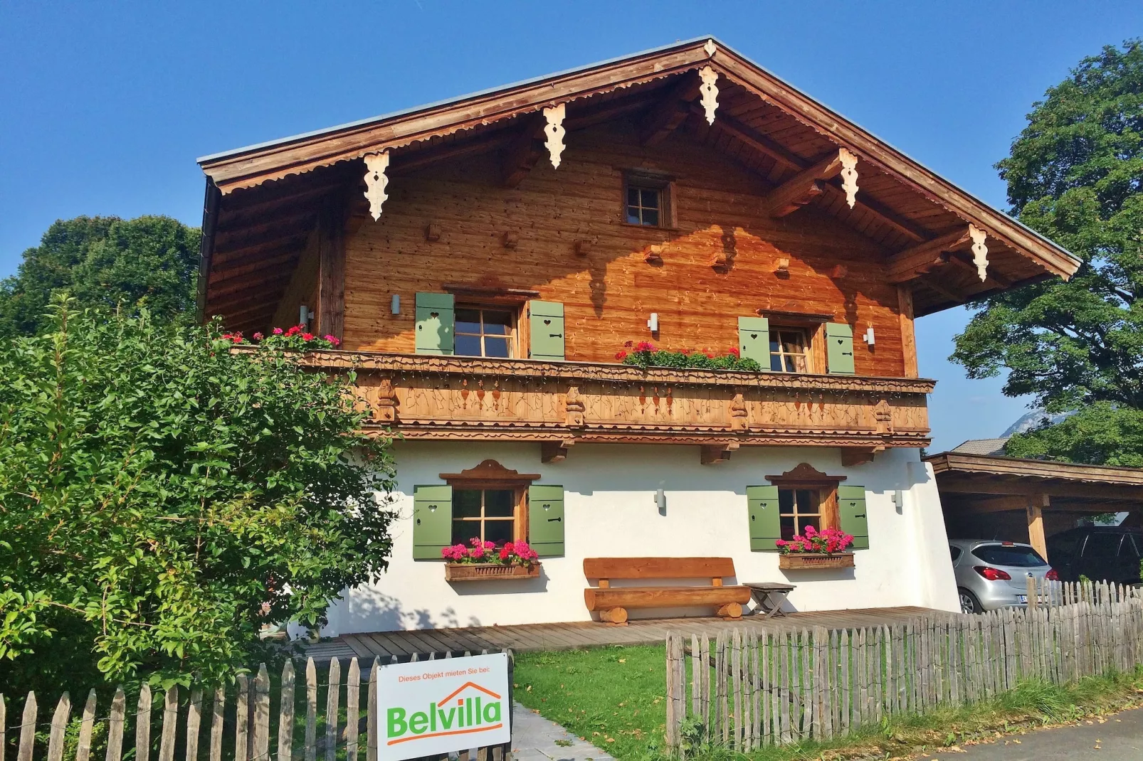 Chalet Kaiserliebe I-Buitenkant zomer