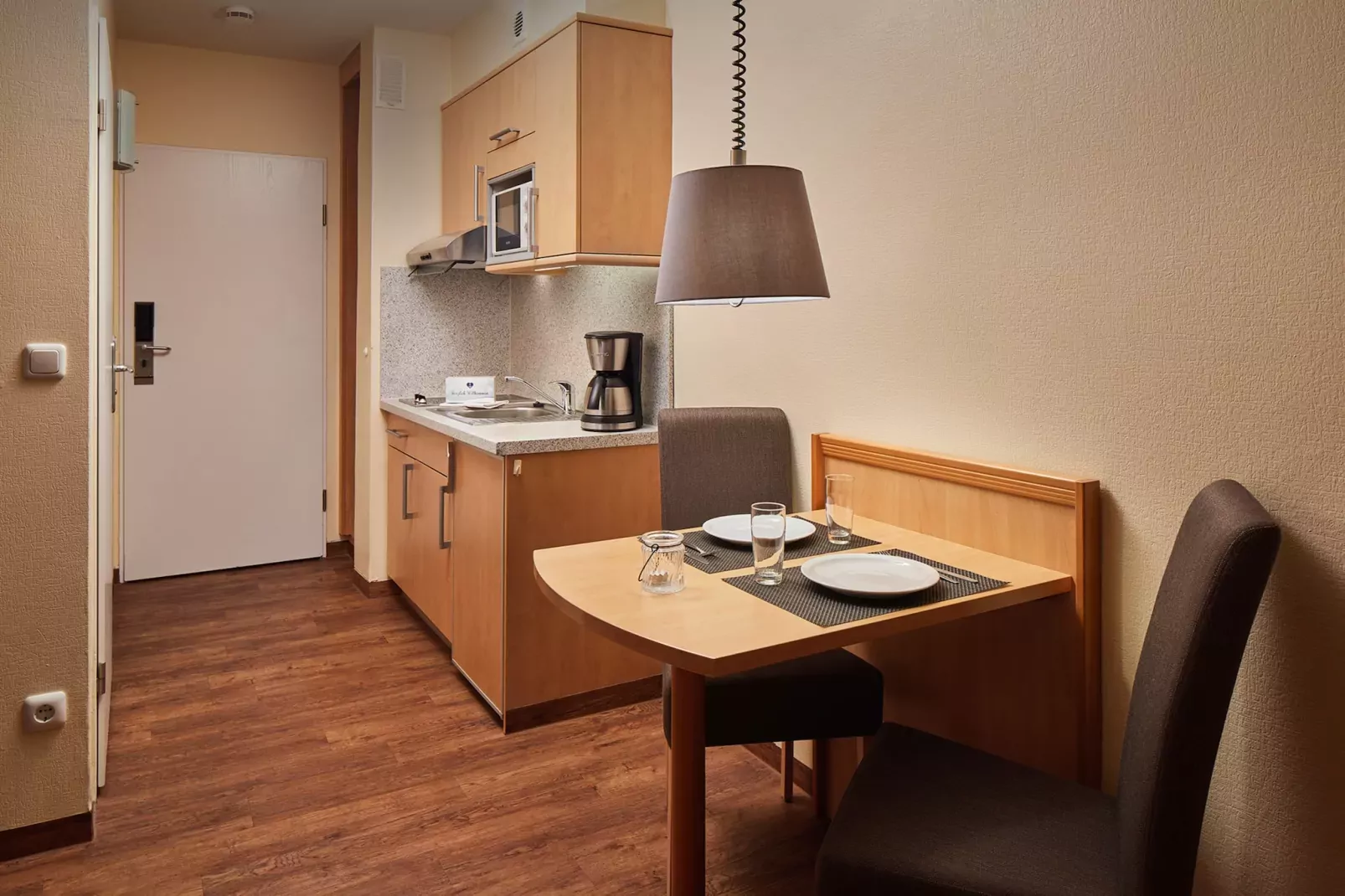 1-Zimmer-Apartment Seeseite "Am Park"-Keuken