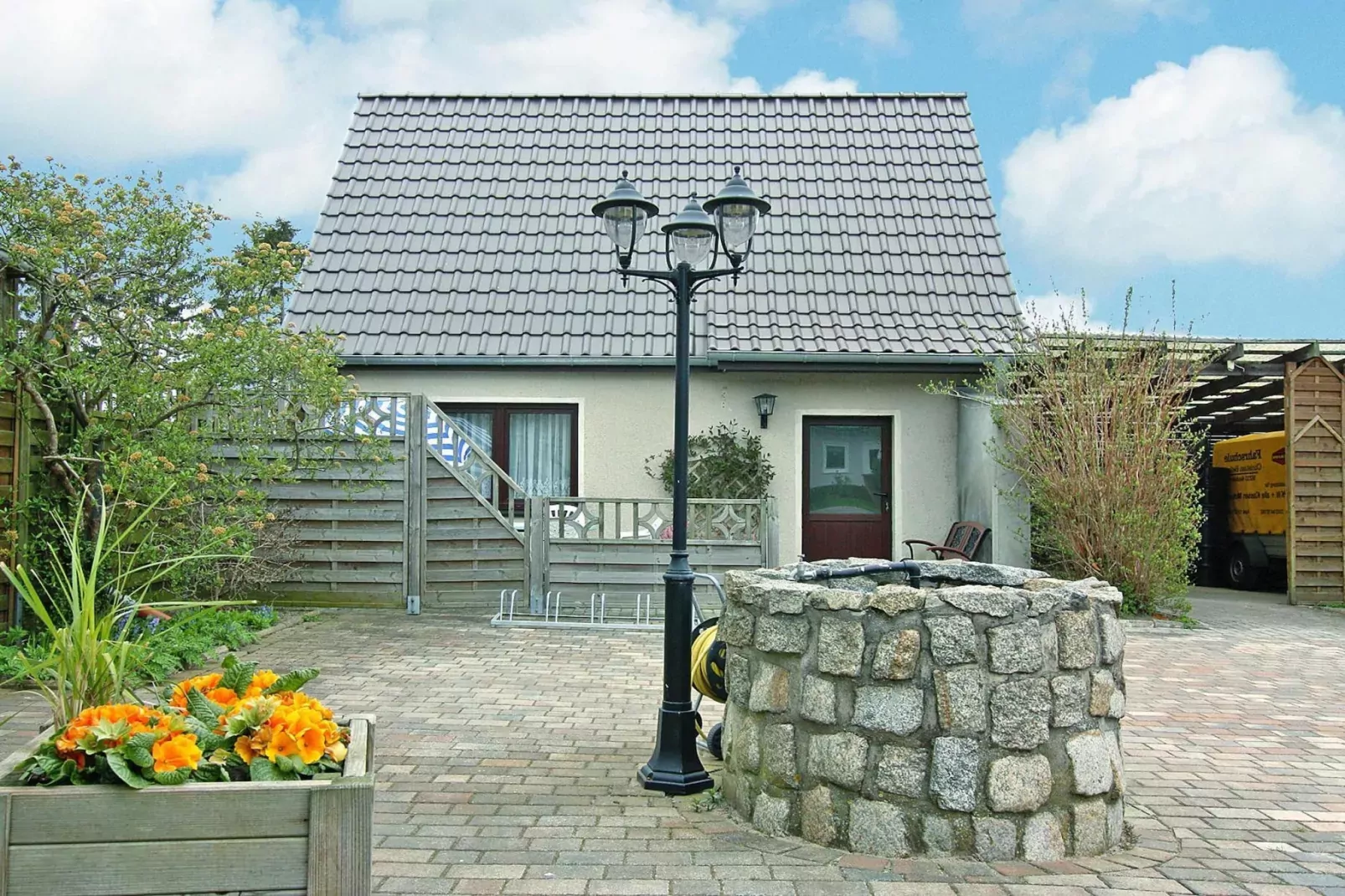 Ferienhaus Teßmannsdorf-Buitenkant zomer