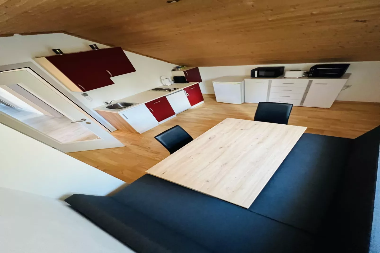 Ferienwohnung Salchau-Woonkamer