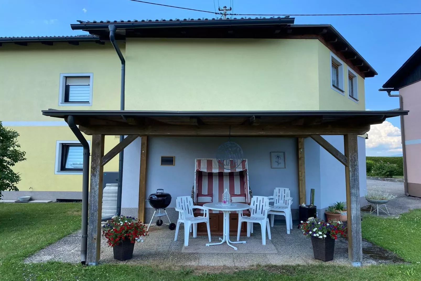 Apartment Cas St Kanzian-Terrasbalkon