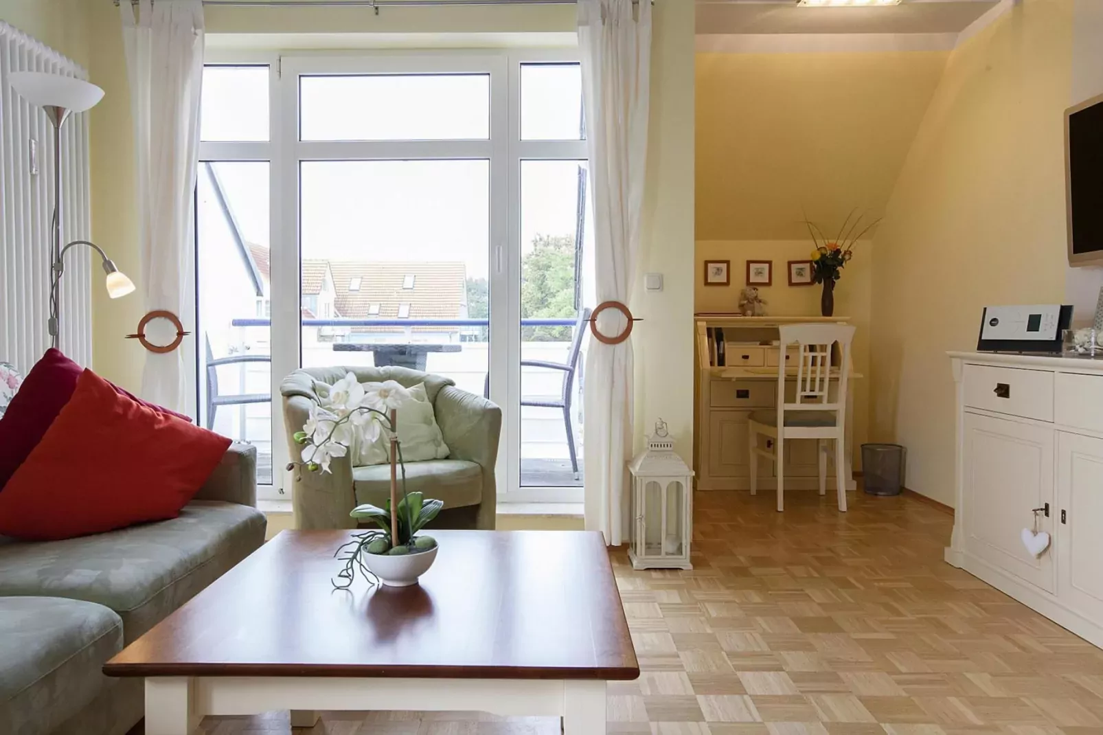 Residenz Haffblick Boltenhagen-Typ B 50 qm-Woonkamer