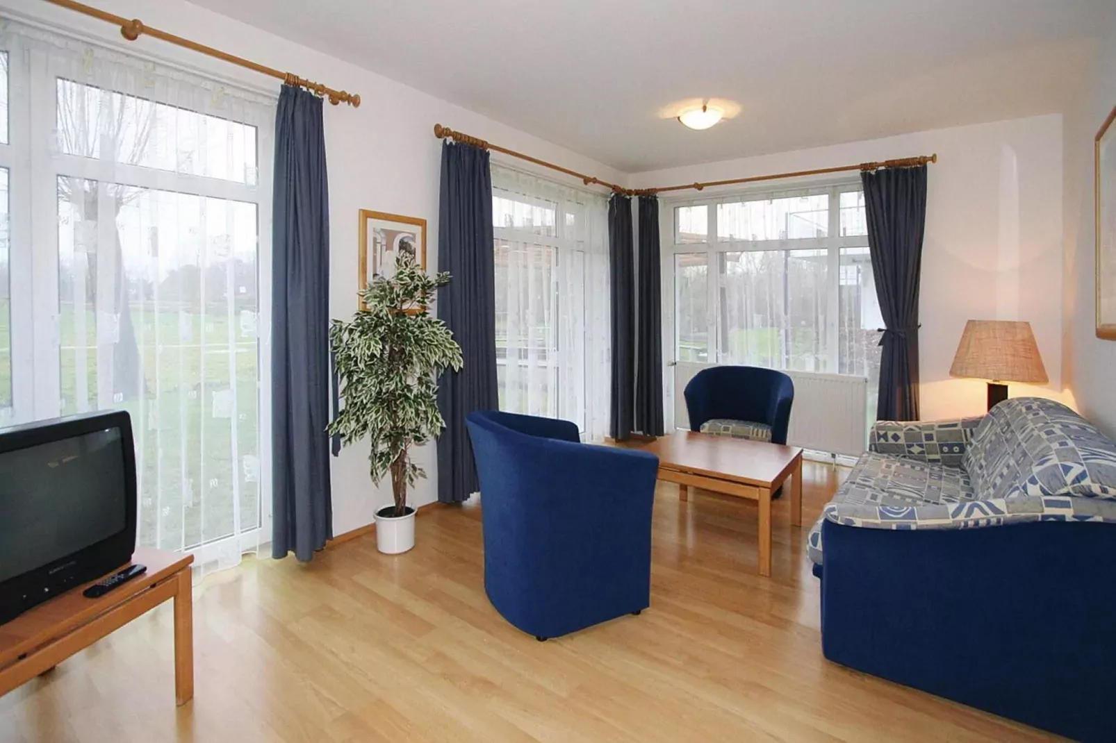 Residenz Haffblick Boltenhagen-Typ B 50 qm-Woonkamer