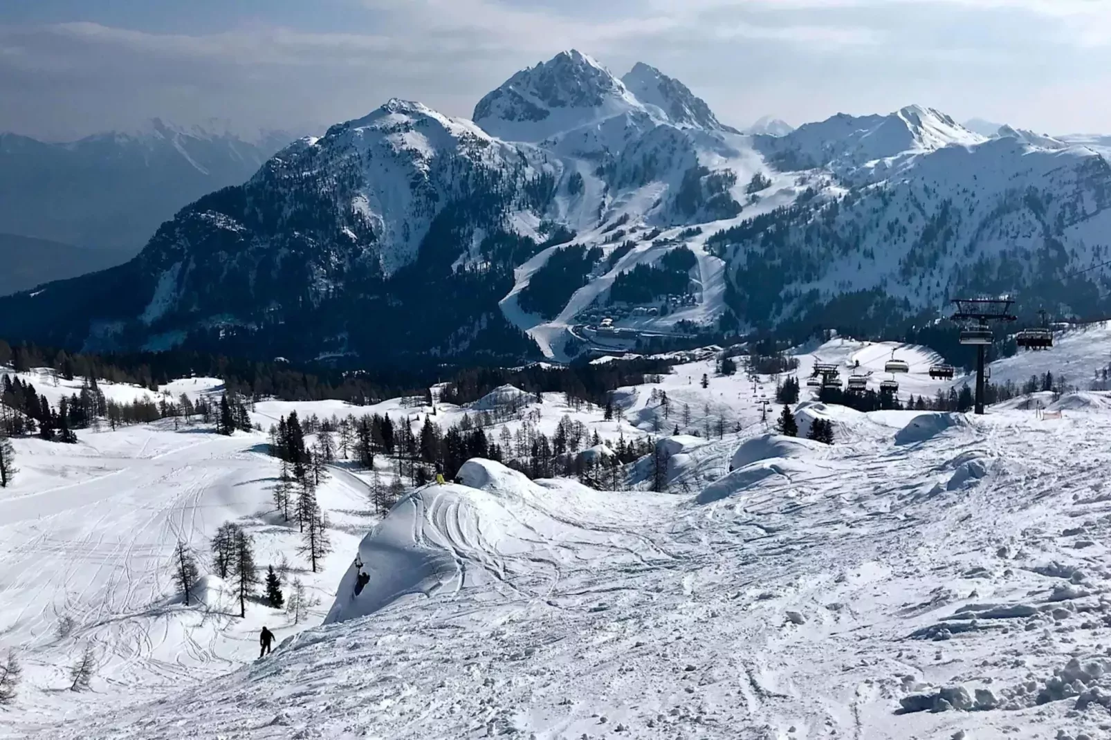 Resort Hermagor-Nassfeld 1-Gebied winter 20km