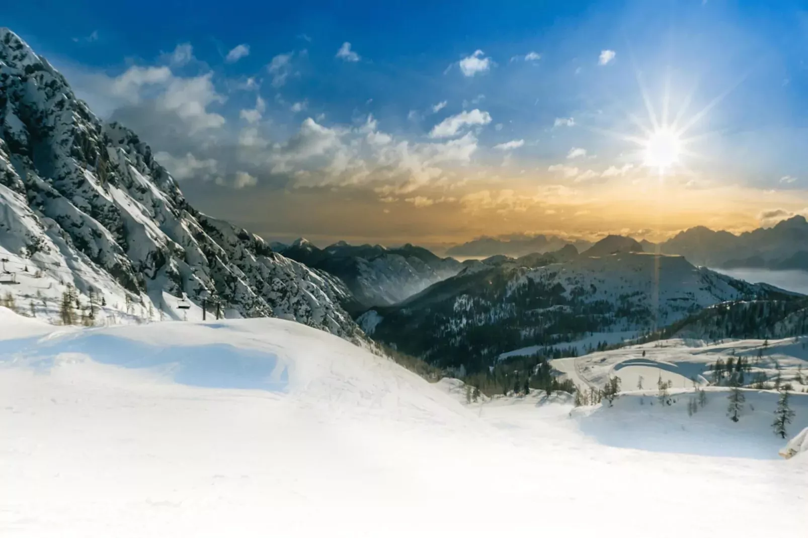 Resort Hermagor-Nassfeld 4-Gebied winter 20km