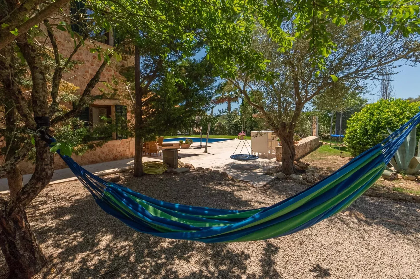 Finca Kiana-Tuinen zomer